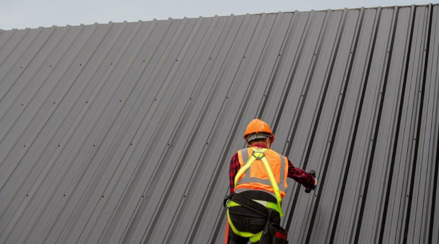 Professional metal roof installation services in Palo, MI
